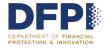 Department of Financial Protection and Innovation (DFPI) logo indicating regulatory compliance.