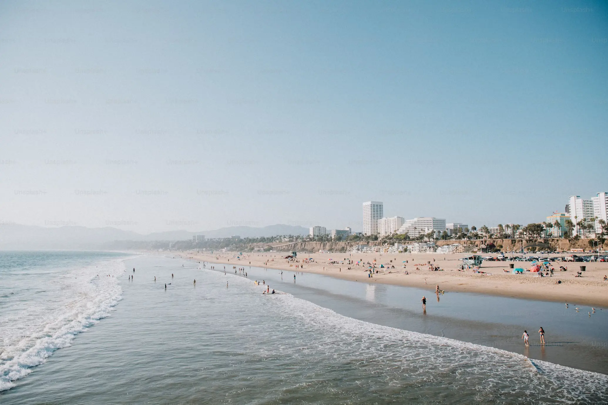 Santa Monica beach