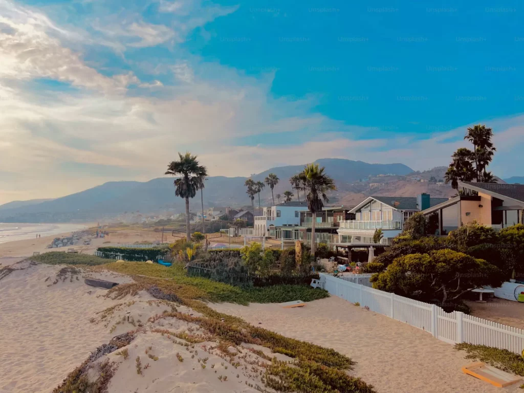 Luxury home on the beach